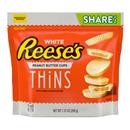 REESE'S THiNS White Creme Peanut Butter Cups, Candy Share Packs