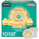 The Original Donut Shop Vanilla Cream Puff Keurig Single-Serve K-Cup Pods, Medium Roast Coffee, 10 Count