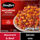 Stouffer's Macaroni and Beef Frozen Meal