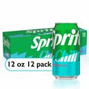 Sprite Chill Cherry Lime Natural Flavor Soda Soft Drink Cans 12Pk