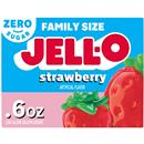 Jell-O Sugar Free Strawberry Low Calorie Gelatin Dessert