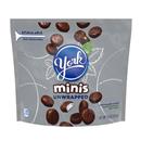 York Minis Unwrapped Dark Chocolate Peppermint Patties, Candy Bag