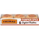 Thomas' Pumpkin Spice English Muffins, 6 Count