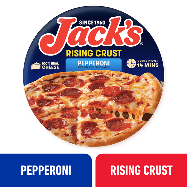 Jack's Rising Crust Pepperoni Pizza | Hy-Vee Aisles Online Grocery
