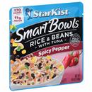 Starkist Smart Bowls Rice & Beans with Tuna, Spicy Pepper