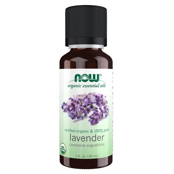 NOW Essential Oils, Organic Lavender Oil, Soothing Aromatherapy