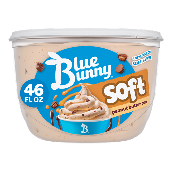 Blue Bunny Soft Peanut Butter Cup Frozen Dessert | Hy-Vee Aisles