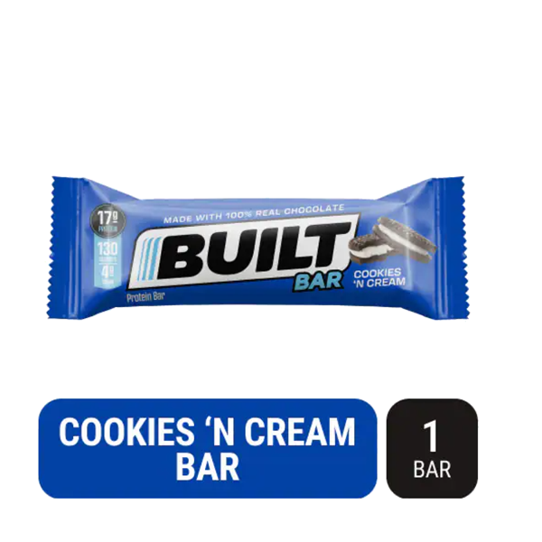 Built Puff Protein Bar, Cookies 'N Cream, Single Puff Bar | Hy-Vee ...