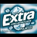 EXTRA Gum Polar Ice Sugar Free Chewing Gum, Single Pack