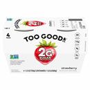 Too Good & Co. Strawberry Flavored Greek Yogurt Cultured Product 4Pk