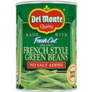 Del Monte Blue Lake No Salt Added French Style Green Beans