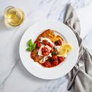 BIA Rim White Porcelain Dinner Plate