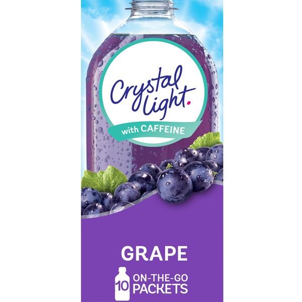 Crystal Light Grape Naturally Flavored Powdered Drink Mix