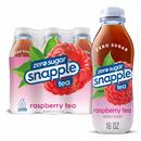 Snapple Zero Sugar Raspberry Tea, 6 Pack