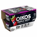 ikos Triple Zero Mixed Berry Nonfat Greek Yogurt Pack