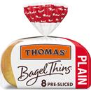 Thomas' Plain Bagel Thins, 8 Count