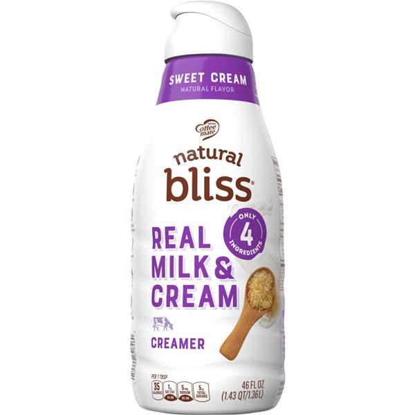 Natural Bliss Sweet Cream Liquid Coffee Creamer | Hy-Vee Aisles