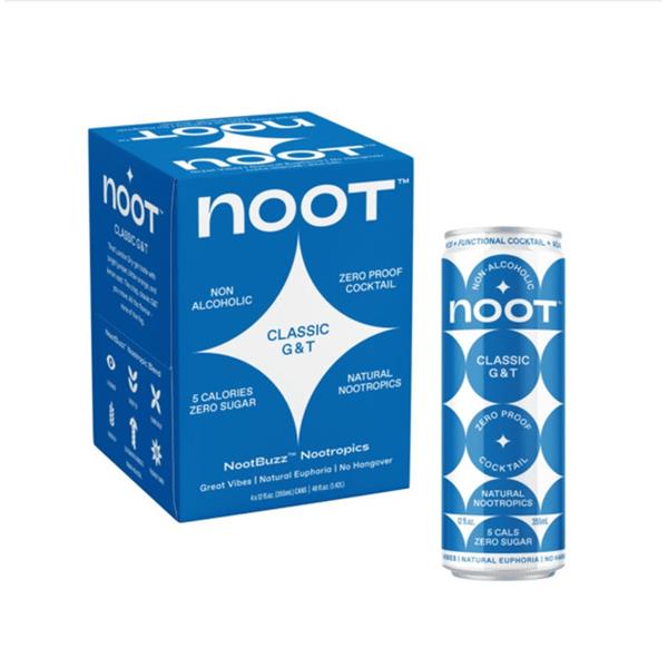 Noot Classic G&T Non-Alcoholic, 4 Pack | Hy-Vee Aisles Online