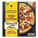 California Pizza Kitchen, Double Uncured Pepperoni, Neapolitan-Inspired Crust, Frozen Pizza