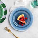 Hy-Vee Seasons Dessert Plate in Reactive Blue