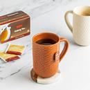 Hy-Vee Seasons Willow Mug in Amber Orange, 20oz