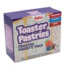 Hy-Vee Frosted Toaster Pastries, Variety Pack, Strawberry/Blueberry/Cherry, 12Ct