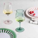 Hy-Vee Seasons Acrylic Stemmed Wine Glass in Green, 17oz