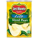 Del Monte Lite Sliced Pears In Extra Light Syrup