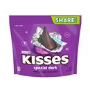 Hershey's Kisses Special Dark Mildly Sweet Chocolate Candy Share Pack