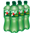 7UP Lemon Lime Soda, .5 L bottles, 6 pack