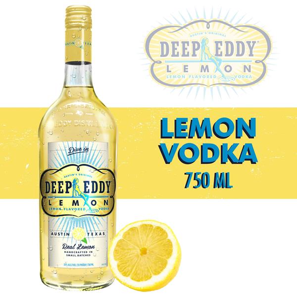Deep Eddy Lemon Flavored Vodka | Hy-Vee Aisles Online Grocery Shopping