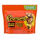 REESE'S Miniatures Stuffed with REESE'S Puffs Milk Chocolate Peanut Butter Cups, Share Pack