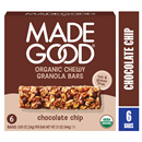 Made Good Chocolate Chip Granola Bars, 6 Pack