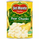 Del Monte Bartlett Pear Chunks In Heavy Syrup