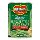 Del Monte Fresh Cut French Style Green Beans No Salt Added