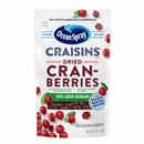 Ocean Spray Craisins, 50% Less Sugar Dried Cranberries, Dried Fruit