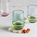 Hy-Vee Seasons Acrylic Stemless Wine Glass in Green, 16oz