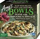 Amy's Penne with Mushrooms & Spinach Bowl