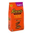 Reese's Thins Milk Chocolate Peanut Butter Cups, Candy Party Pack