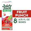 Juicy Juice 100% Juice, Fruit Punch, 8 Count