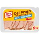 Oscar Mayer Deli Fresh Uncured Ham Sliced Lunch Meat