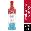 Smirnoff Red, White & Berry Vodka Cherry, Citrus, & Sweet Blueberry