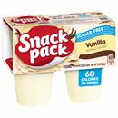 Snack Pack Sugar Free Vanilla Flavored Pudding