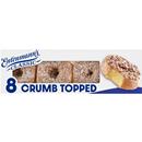 Entenmann's Crumb Topped Donuts, 8 Count