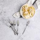 Hy-Vee Seasons Simplicity Satin Salad/Dessert Forks, Set of 6