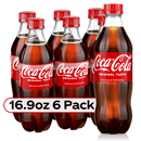 Coca-Cola Soda Soft Drink 6 Pack