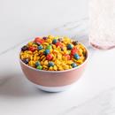Hy-Vee Seasons Striped Cereal Bowl in Pink