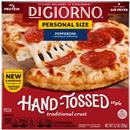 DiGiorno Pepperoni Frozen Personal Pizza on a Hand-Tossed Style Traditional Crust