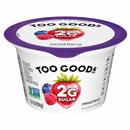 Too Good & Co. Mixed Berry Flavored Lower Sugar, Low Fat Greek Yogurt Cultured Product