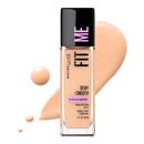 Maybelline Fit Me Dewy + Smooth Liquid Foundation Makeup with SPF 18 Nude Beige